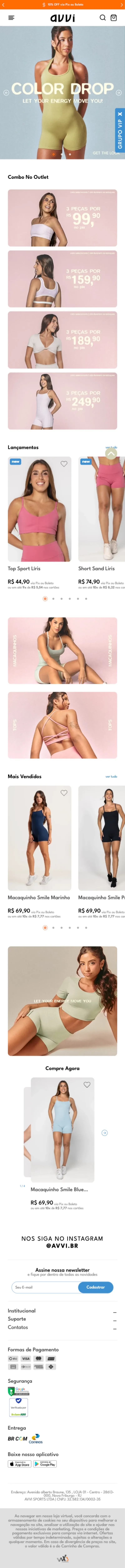 Avvi — mobile